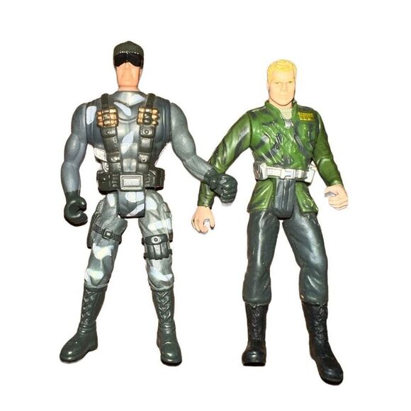 Military army action figure Guys pair - Picture 1 of 2